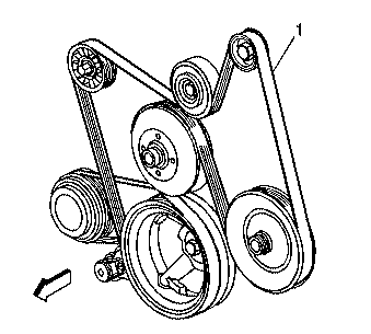 Vortec V8 GM engine belt routing. Pictures and diagrams of how to replace.