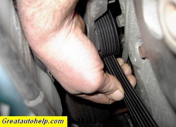 Ckeck the serpentine belt for cracks at regular intervals to prevent breaking at the worst possible time.